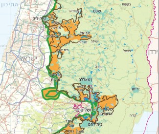 הצעת ישראל בטאבה 2001 מול תוואי 2005